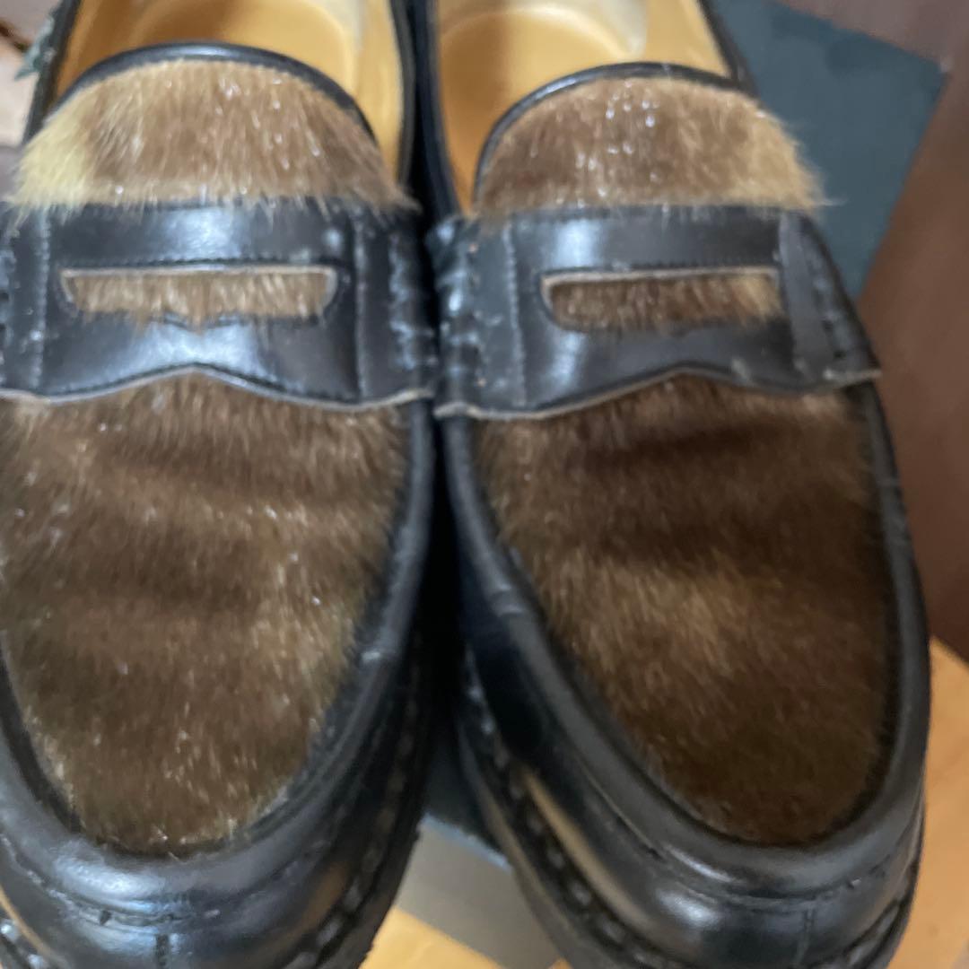 パラブーツ　ランス　フォック　アザラシ　UK8 ブラック　Paraboot