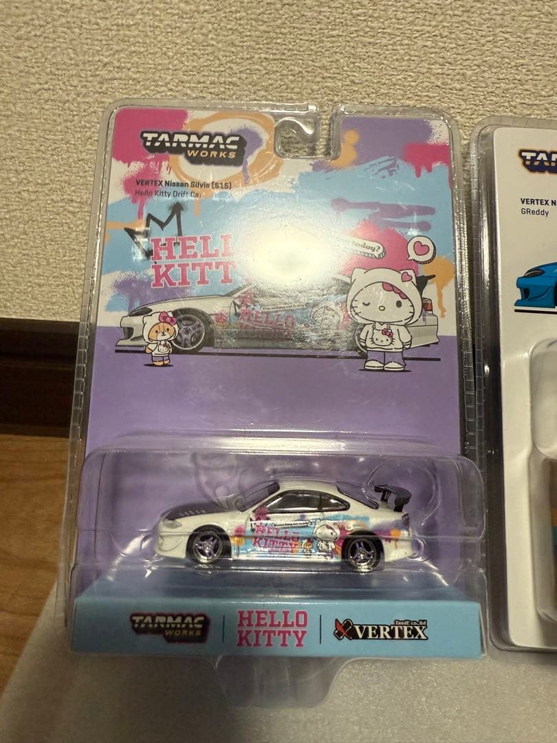 ターマックワークスハローキティ ベルテックス　シルビア　グレッディ　セット