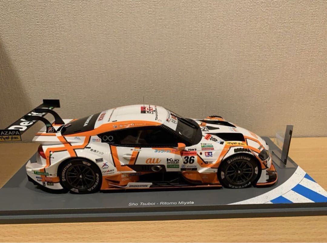 超希少 1/18 受注限定 au TOM'S Supra 2023 チャンピオン