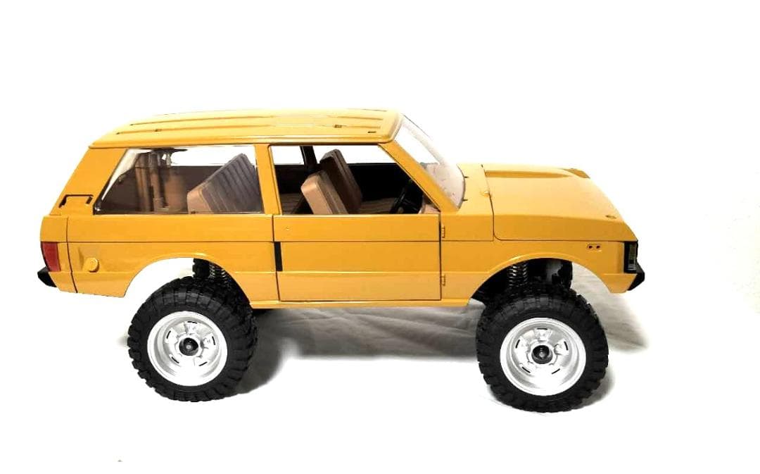 MN 168 1/12 初代レンジローバーSUVラジコンクローラー YELLOW