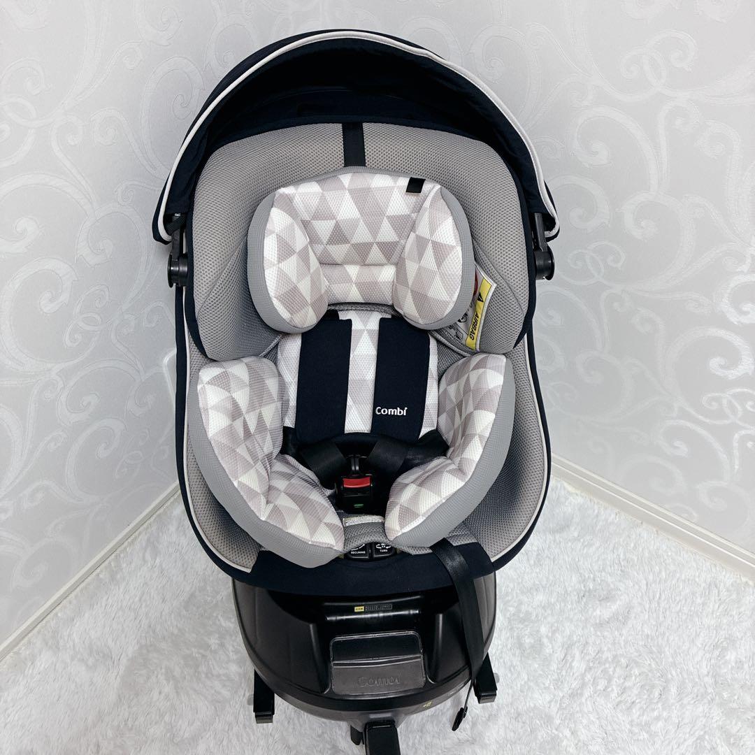 【美品】コンビ チャイルドシート クルムーヴスマートISOFIX CG-UIG