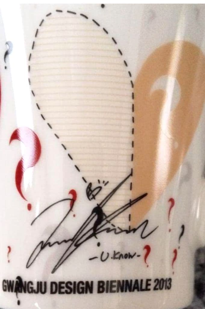 再々値下‼️未使用★ 東方神起 ユノ 光州ビエンナーレ コーヒーカップ&ソーサー