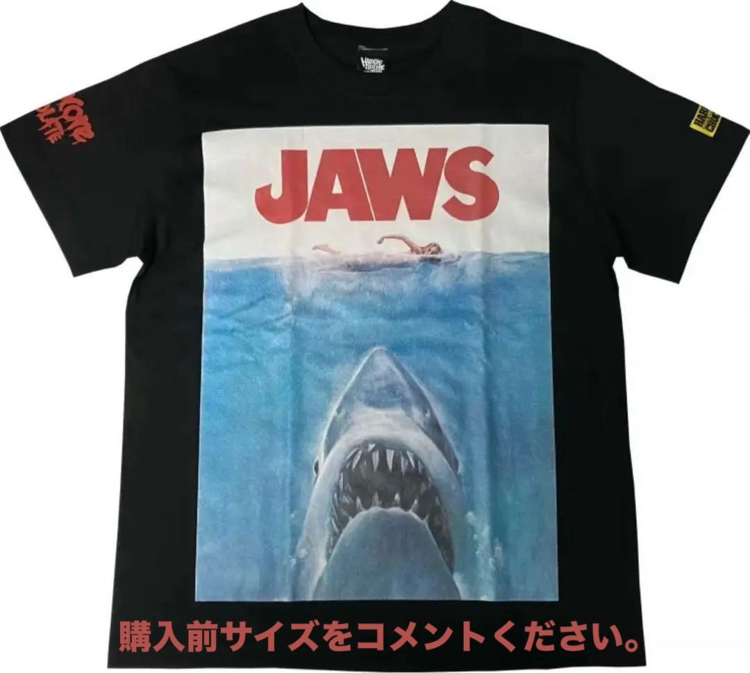 ジョーズ JAWS Tシャツ ハードコアチョコレート スティーヴン・スピルバーグ バンドTシャツ,通販,ジョーズ,JAWS,Tシャツ,公式,スピルバーグ,鮫