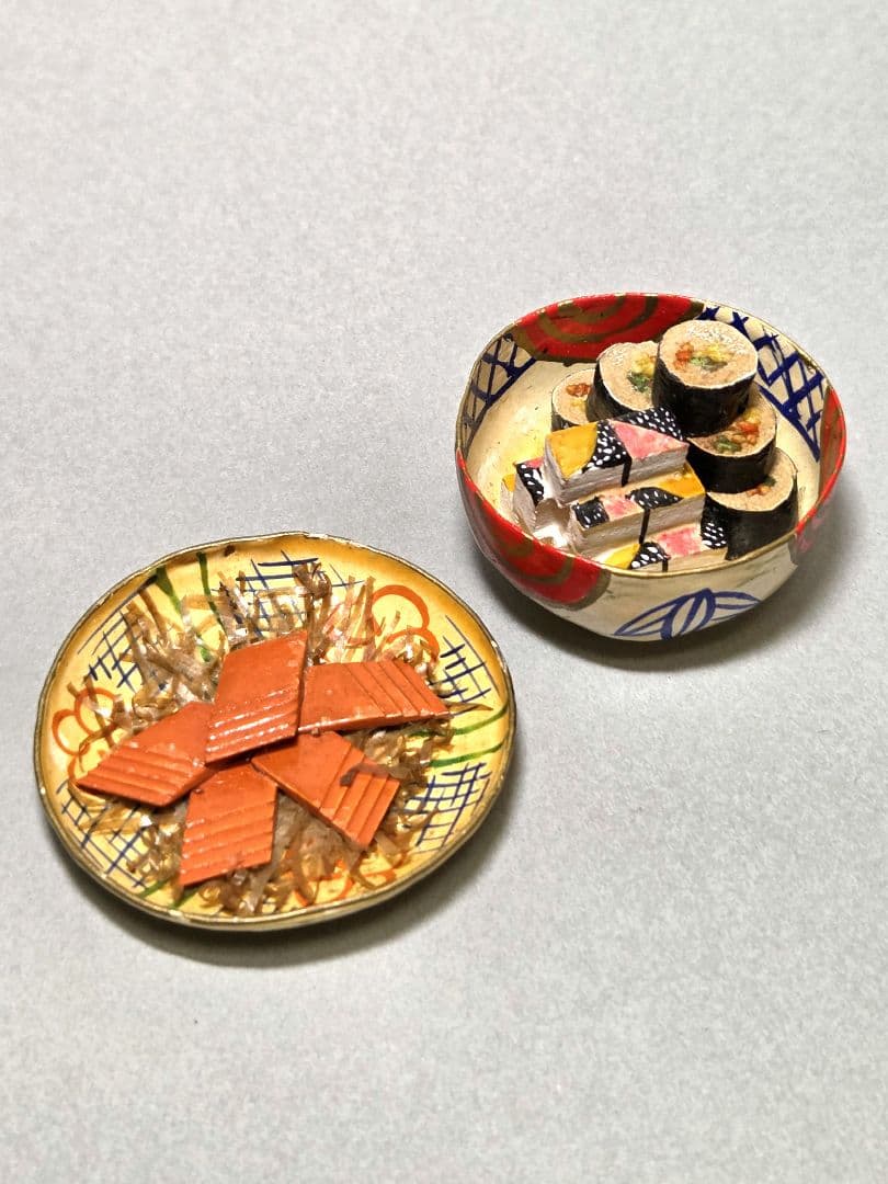 古い小さな雛道具　食器　お供え物　いろいろ