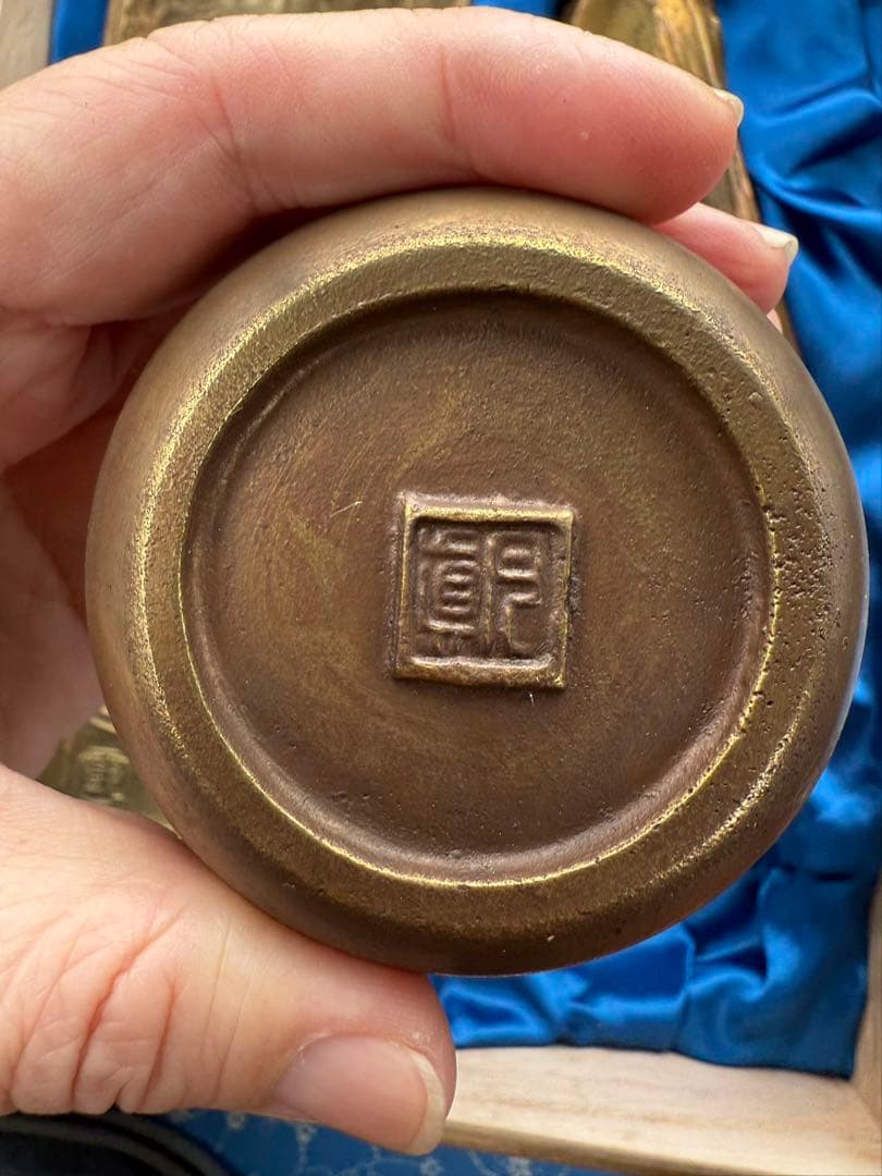 【希少品】銅製書道具セット