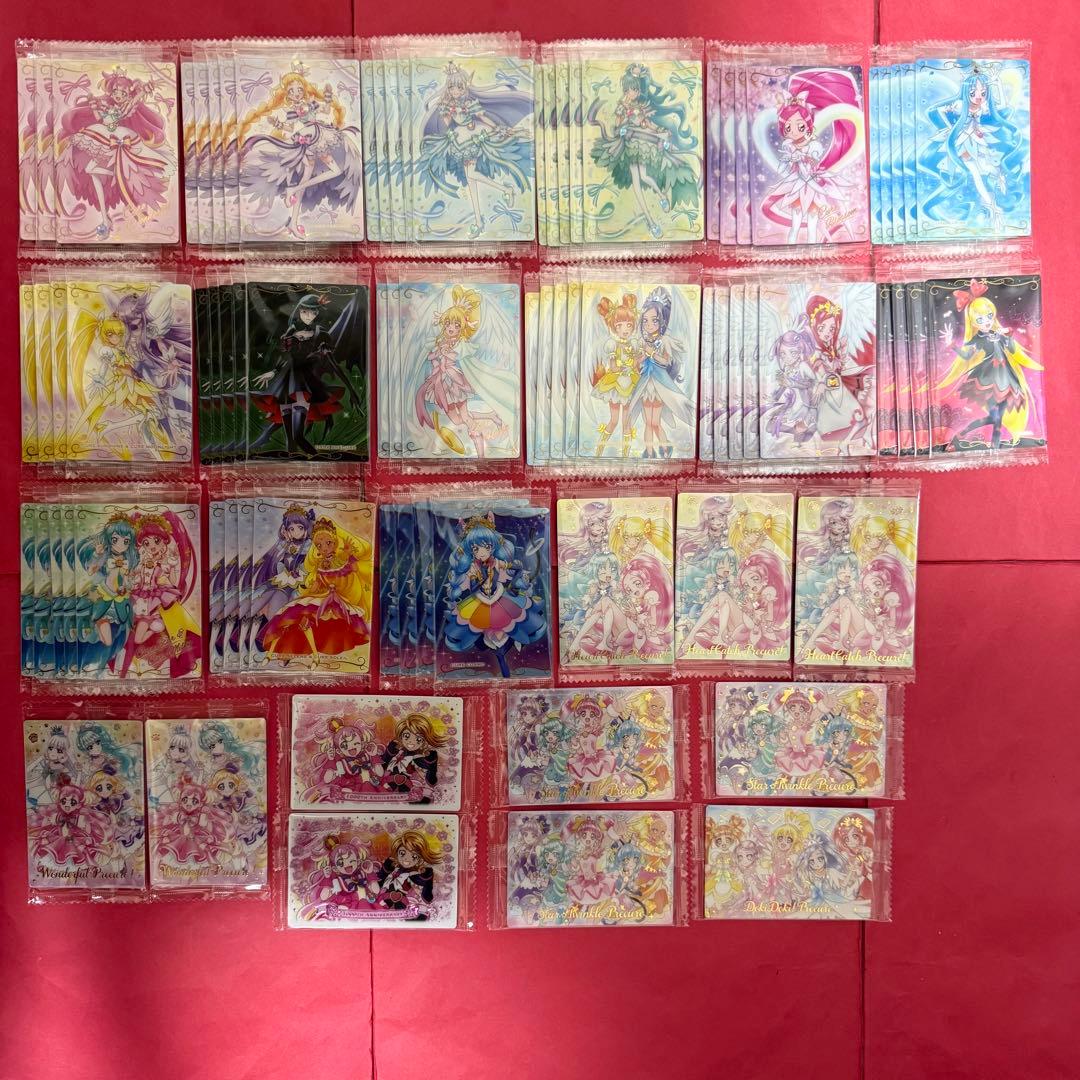 新品 プリキュア ウエハース セット N R SR HR SSR まとめ売り