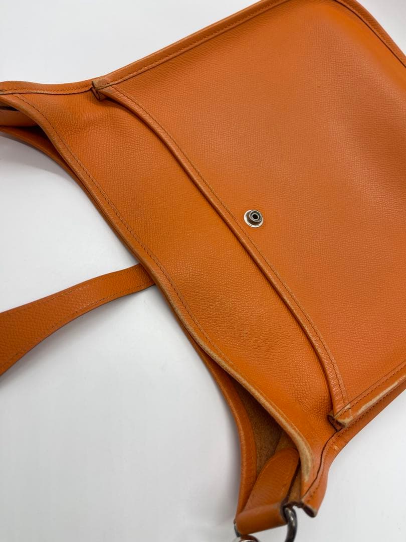 HERMES エルメス エヴリン PM ゴールド □J刻印 ショルダーバッグ