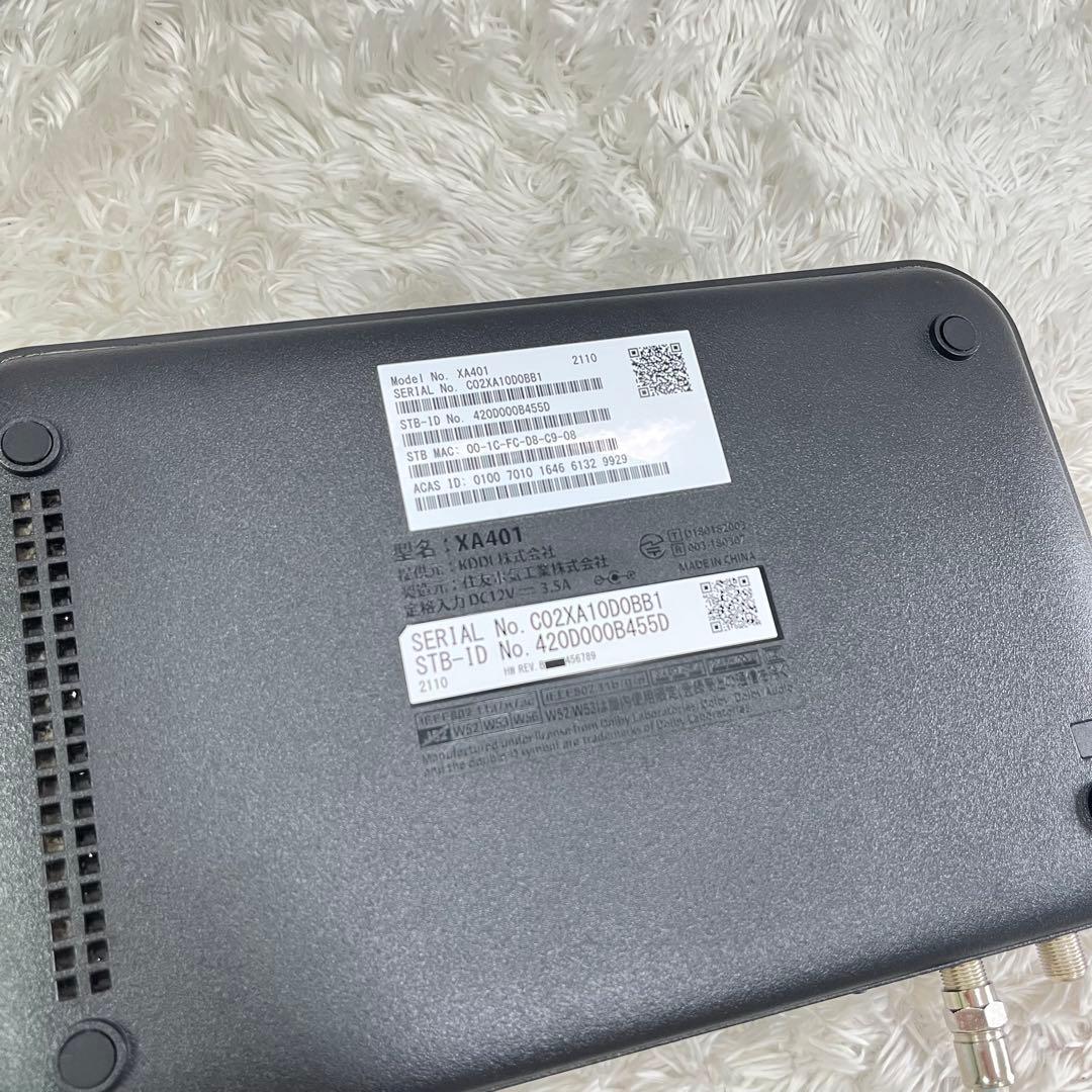 J:COM XA401 CATVチューナー 純正リモコン付き - メルカリ