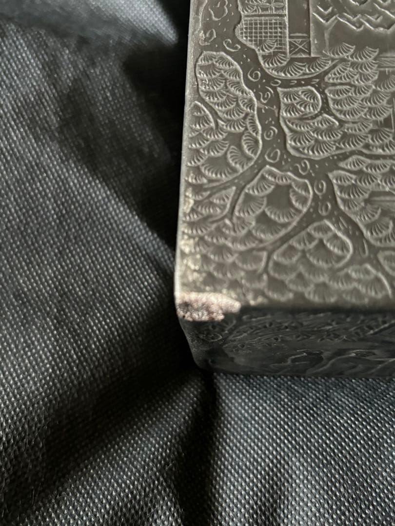 中国古美術品 特大 端渓硯 蘭亭文硯 7kg 清の時代 何其仁作 - メルカリ