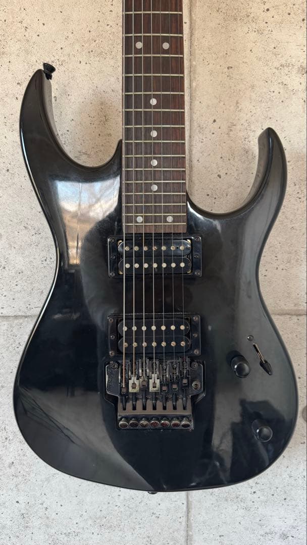 プレイテック ブラック 7弦エレキギター