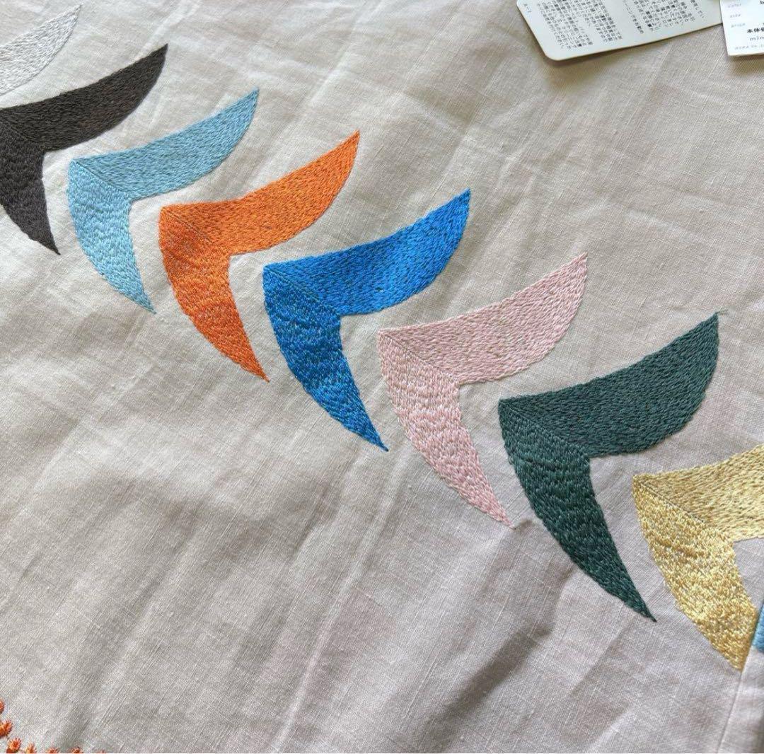 未使用タグ＊ミナペルホネン　BIRD　リネン　スカート