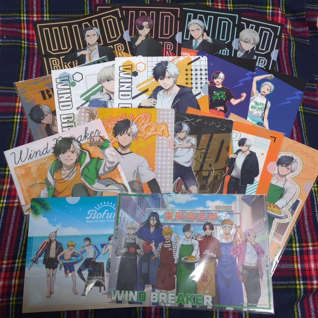 お１つ777円　WIND BREAKER　ウィンブレ　A4クリアファイル お1つ777円 WIND BREAKER ウィンブレ A4クリアファイル グッズ-クリア