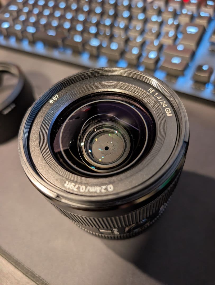 美品 Sony FE24mm f1.4 GM レンズ