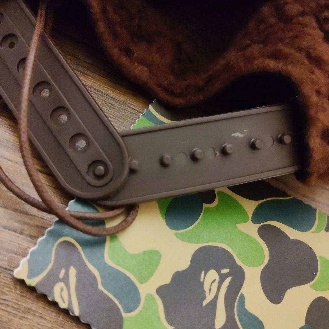 APE BAPE MILO FACE ボア フリース キャップ ポンポン付 新品 - メルカリ