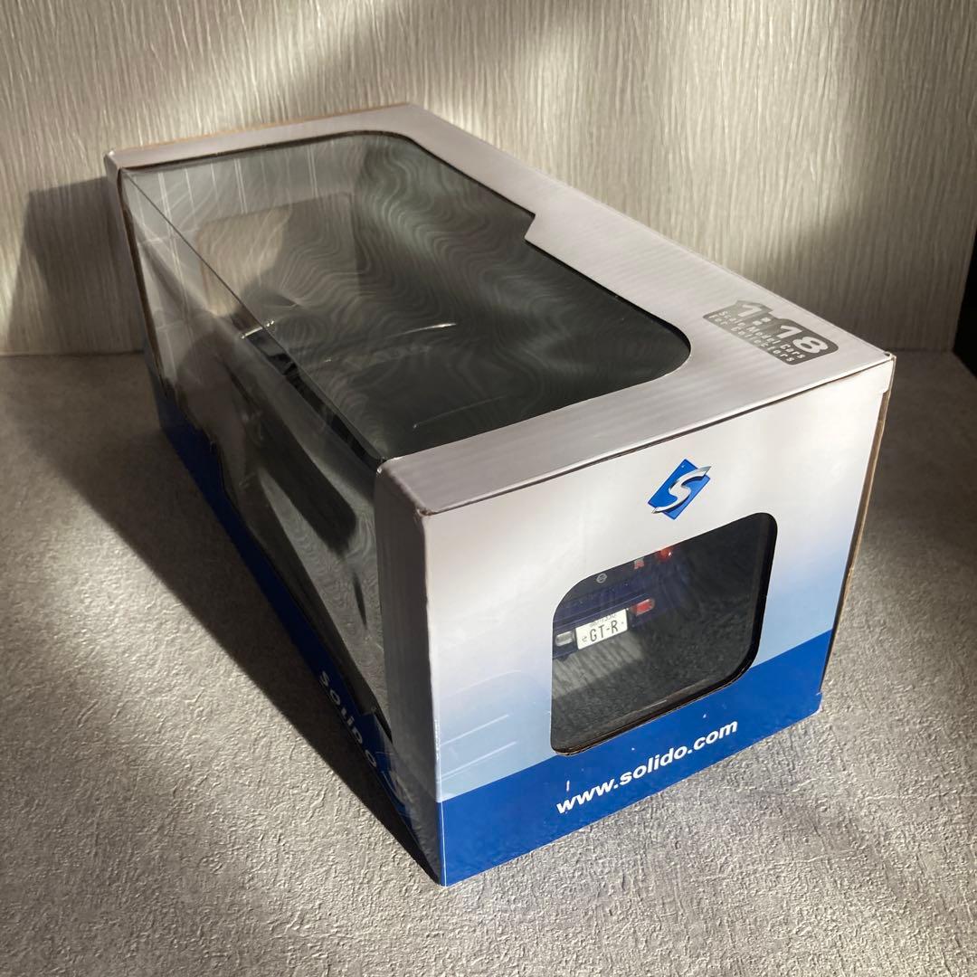 SOLIDO ソリド　Nissan GT-R (R34) ミニカー 1/18