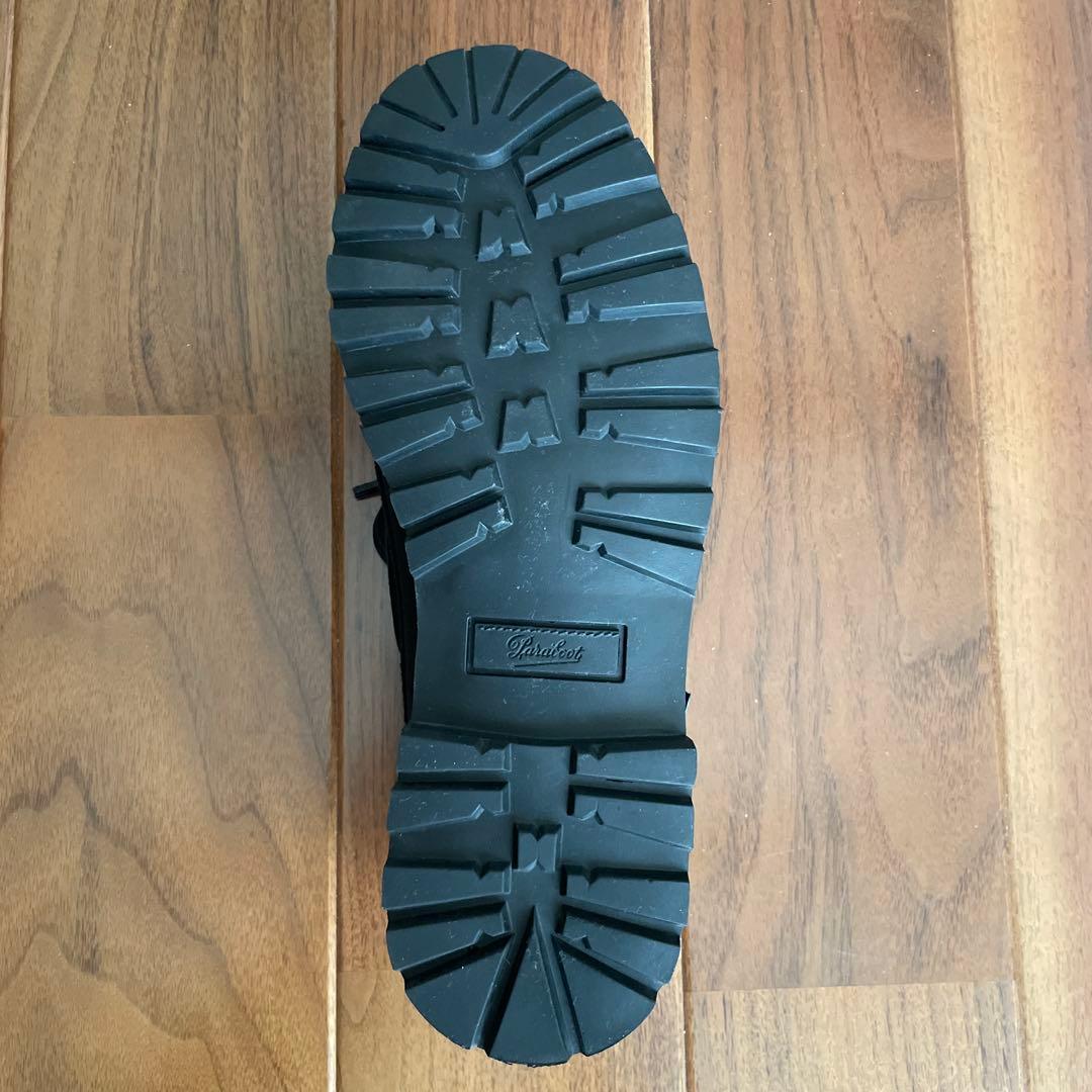 美品 パラブーツ デッキシューズ MALO 黒スエード UK6.5