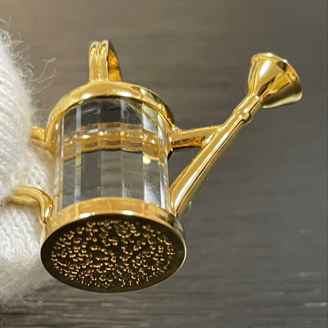 SWAROVSKIスワロフスキー クリスタルメモリー ジョーロ、木馬、花籠