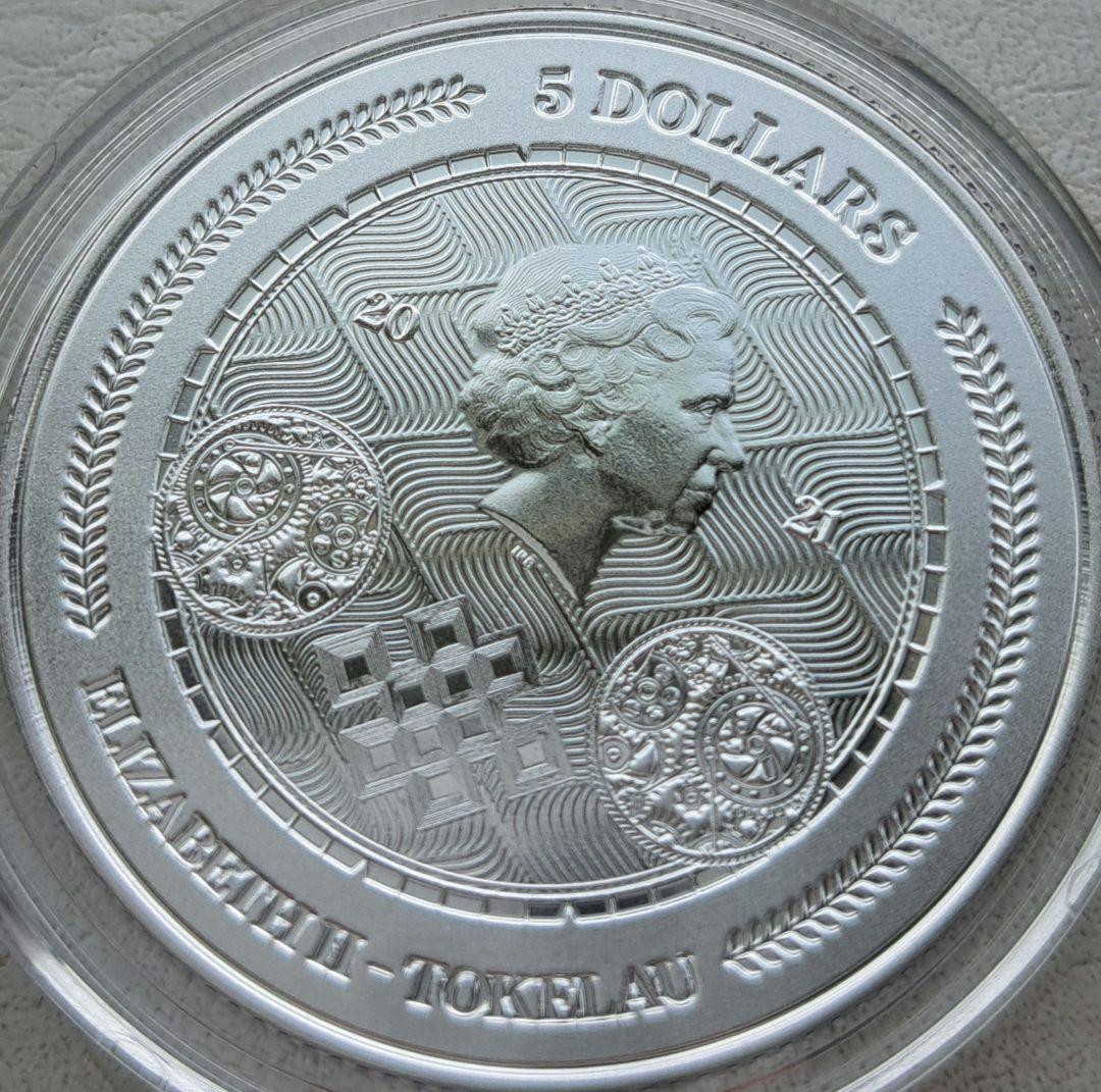 2021年「クロノス」純銀1オンス銀貨