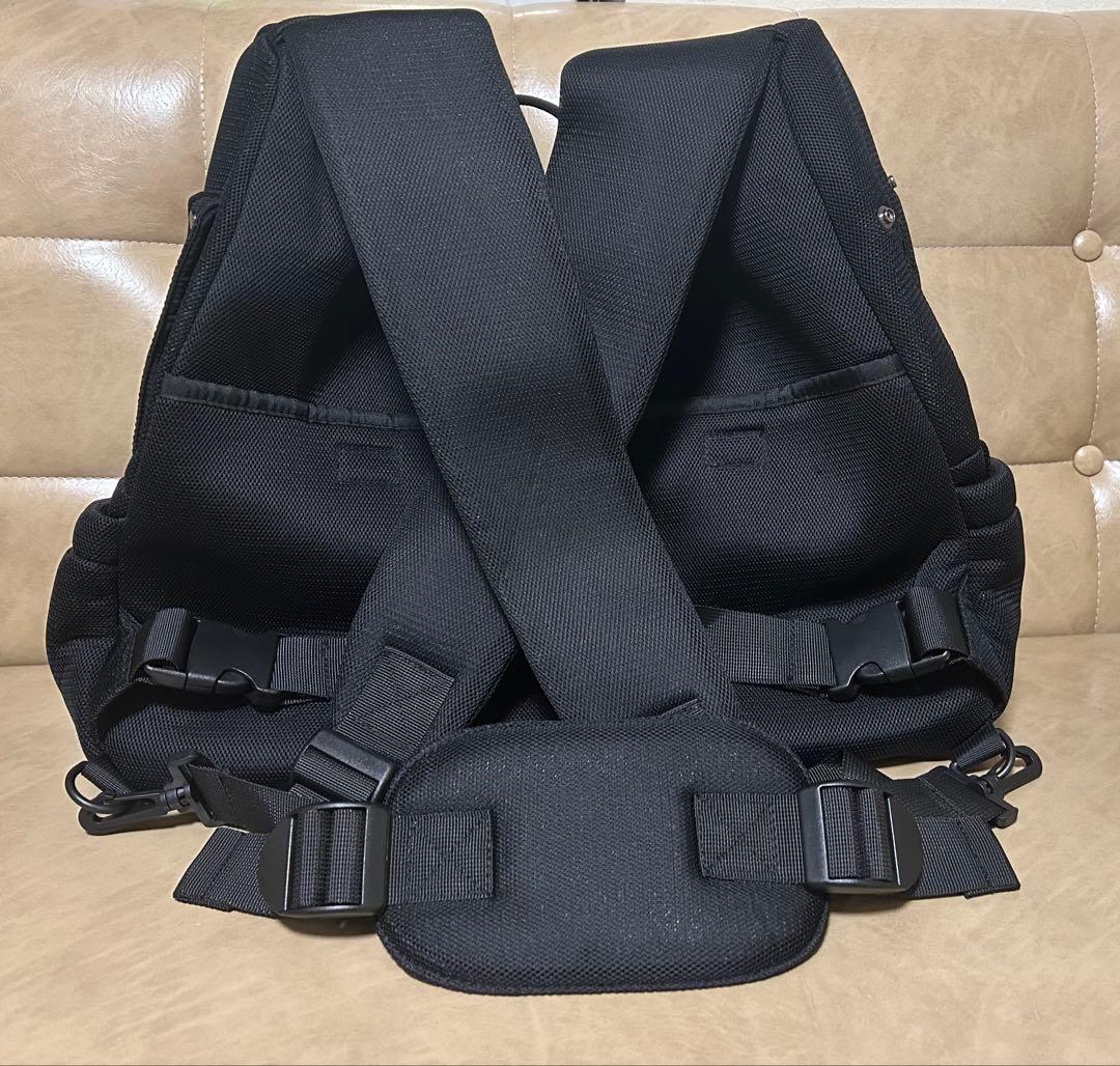 販売 中ペット用品 - moncheri モンシェリ メッシュフロントリュック 黒