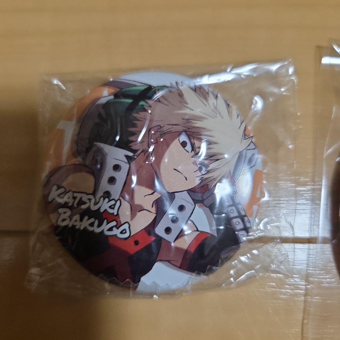 ヒロアカ 爆豪勝己 十傑 缶バッジ 17個セット