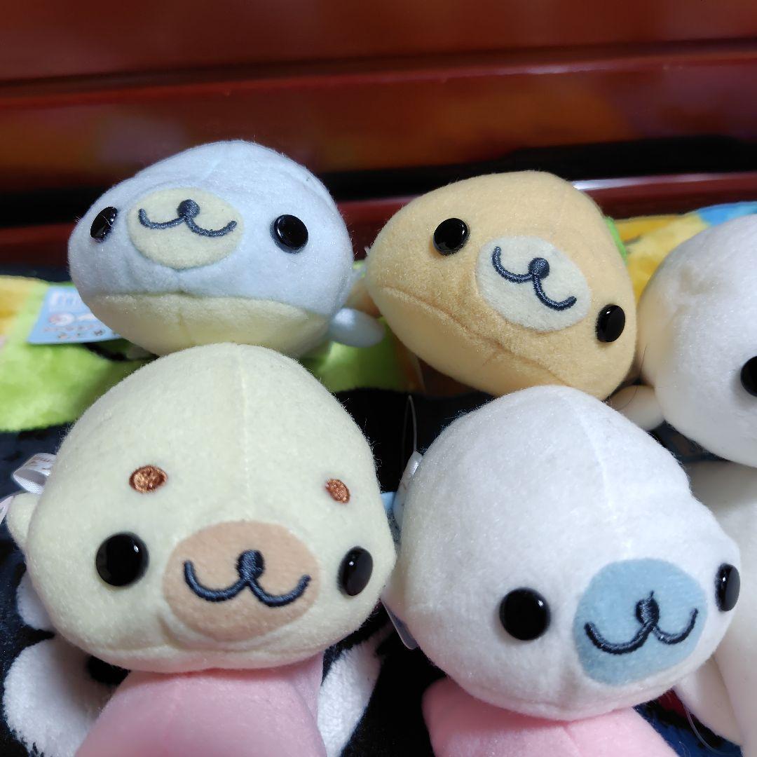 ぷ*に様 まめゴマ つれてってまめゴマ マスコット ぬい活 サンエックス