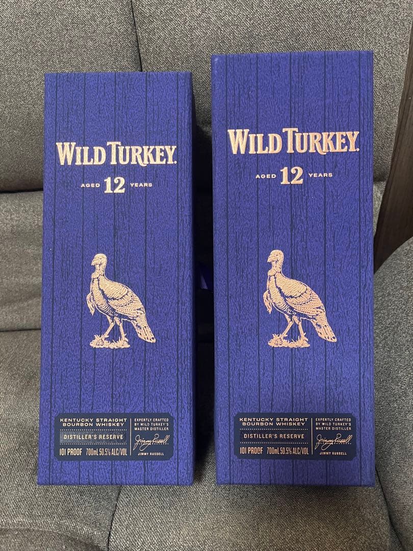 WILD TURKEY 12年 専用ボックス付き 終売品 ワイルドターキー