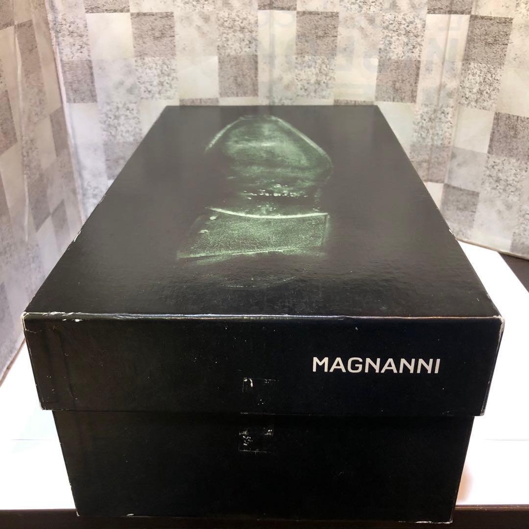 MAGANANNIマグナーニ 39 24.5-25㎝ ブラック 替え紐 箱付属