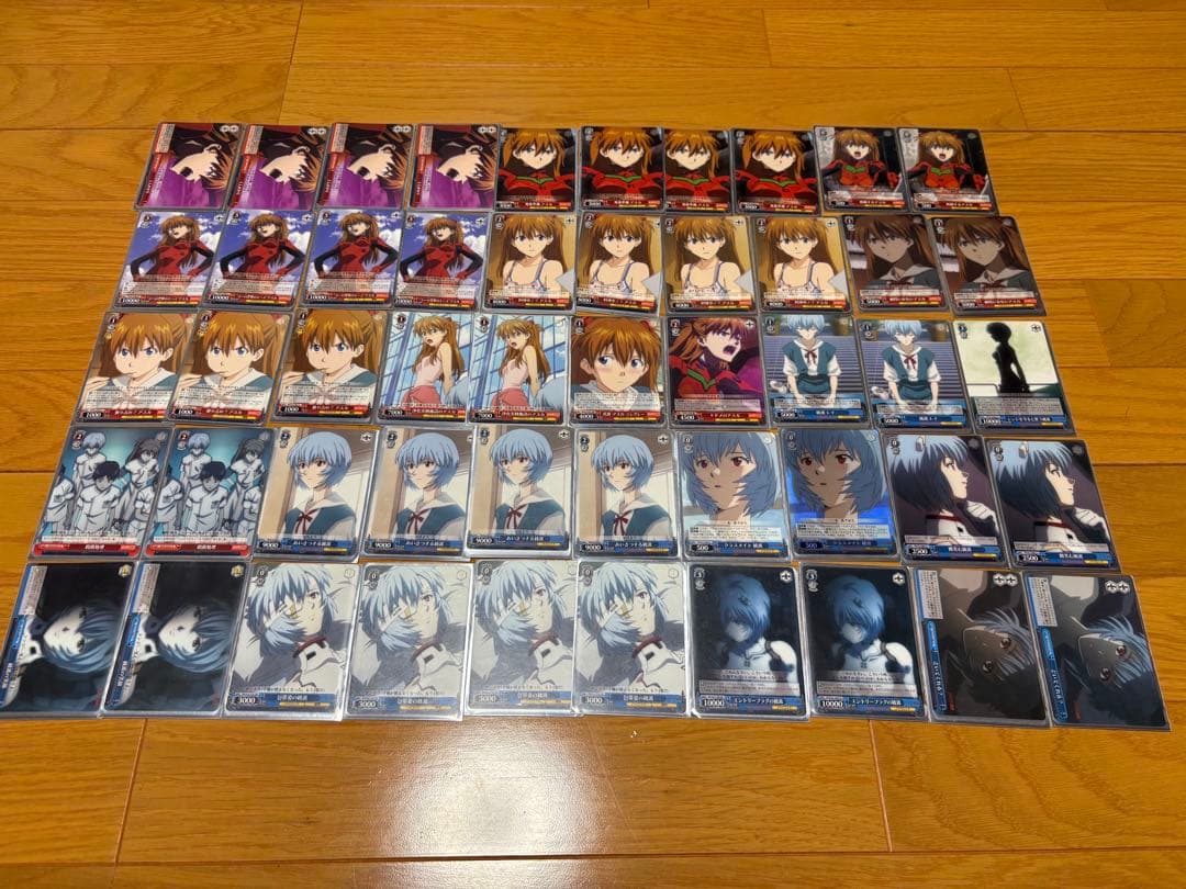 ヴァイスシュヴァルツ　デッキ　エヴァンゲリオン 人気 ヴァイスシュヴァルツ エヴァンゲリオンデッキ、パーツ付き