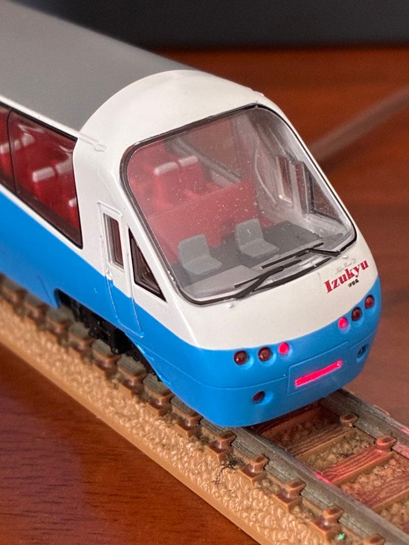 伊豆急2100系「アルファ・リゾート21」　ライト点灯動力動作確認済