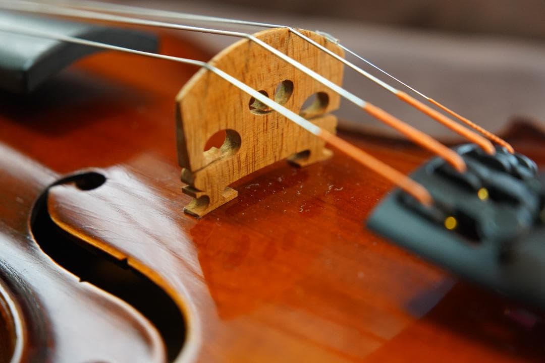 【良音・美】特　No.1　4/4　バイオリン　スズキ　☆4　調整済み