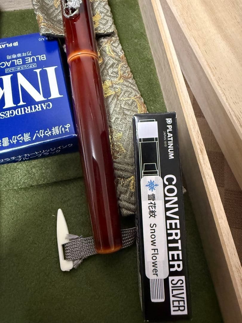 中屋万年筆、桜