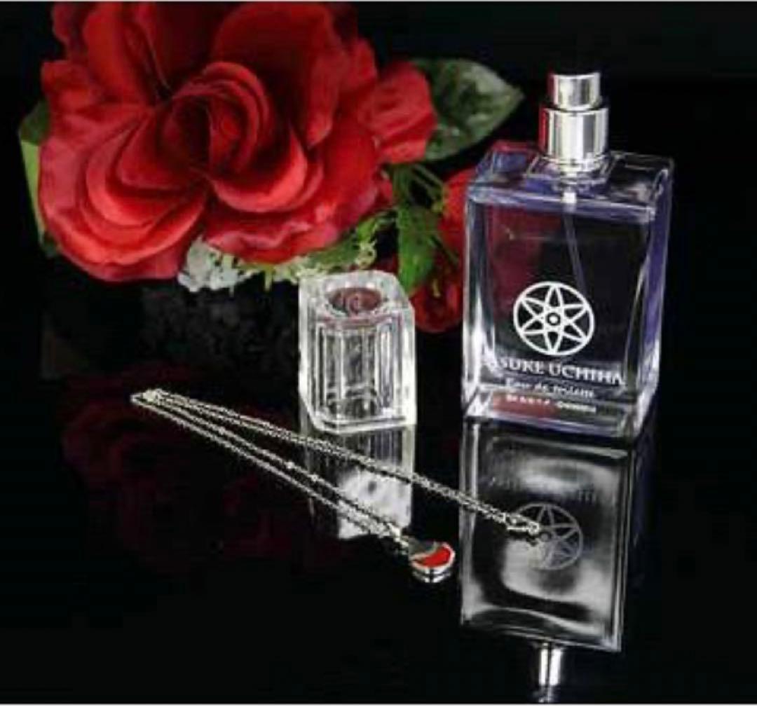 ぽ*む様 NARUTO うちはサスケのシルバーペンダント&オードトワレセット×2 NARUTO -ナルト- うちはサスケ シルバーペンダント & オードトワレ