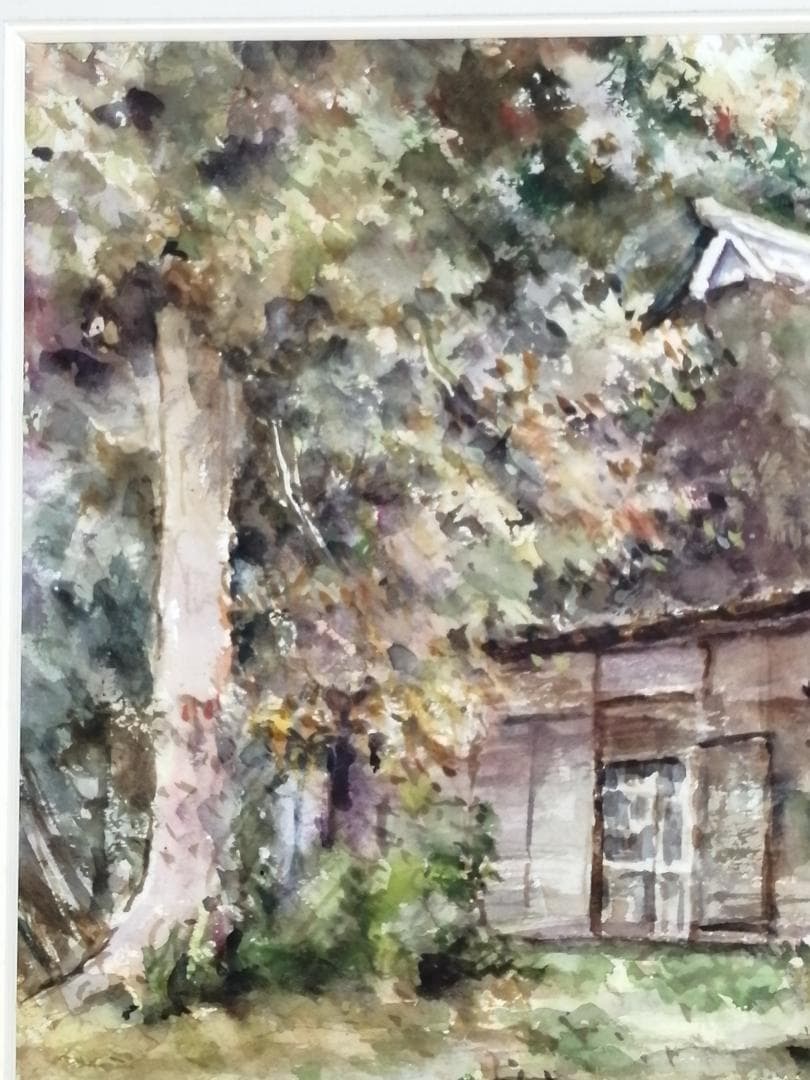 岩脇哲也 水彩画　題名不明