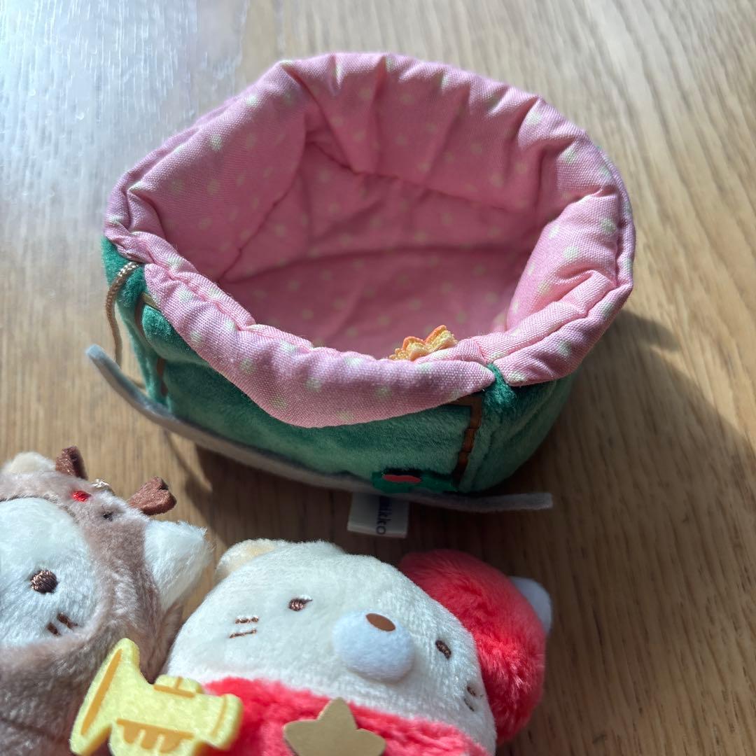 すみっコぐらし クリスマス てのりぬいぐるみ そり