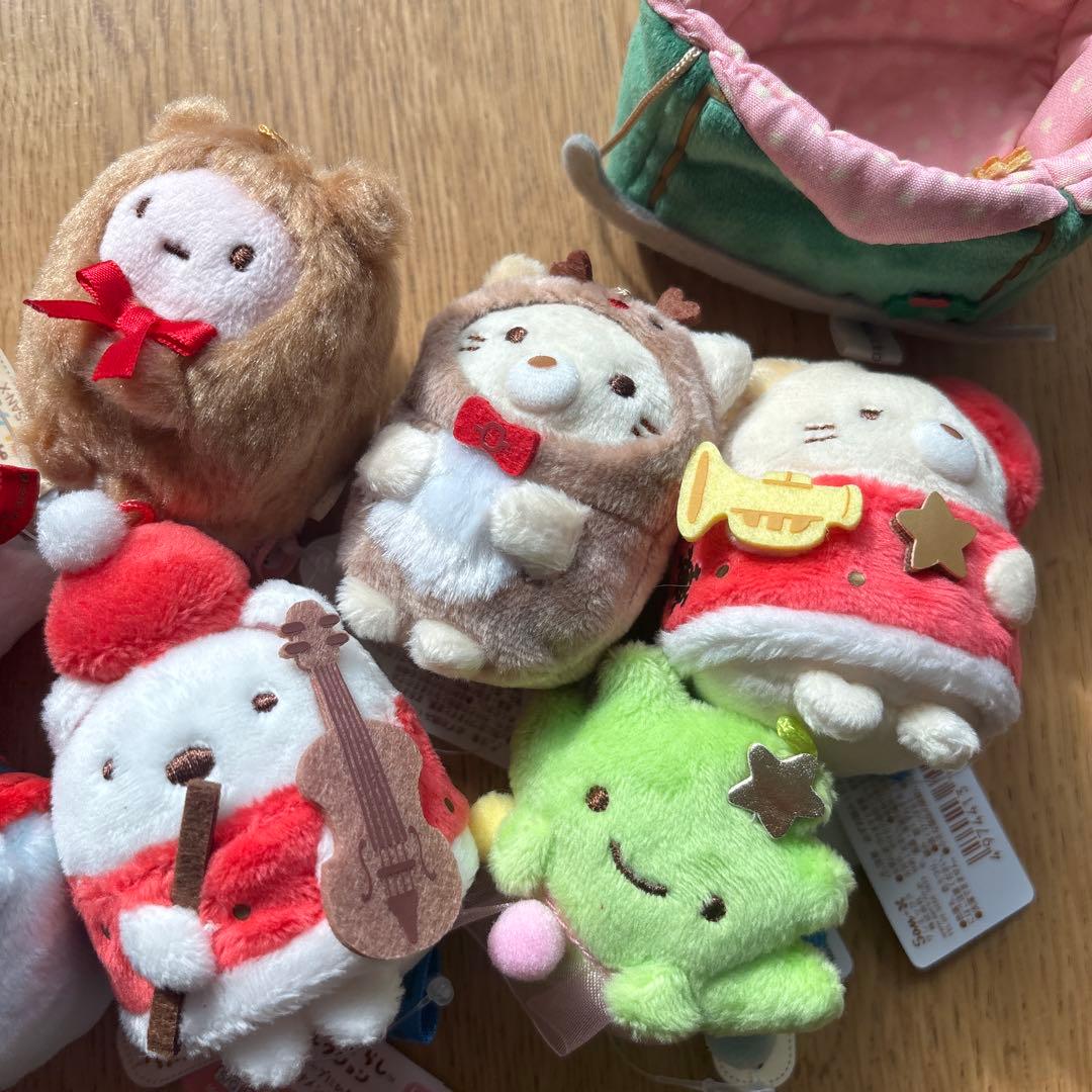 すみっコぐらし クリスマス てのりぬいぐるみ そり