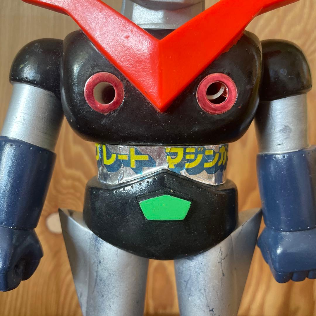 旧バンダイ　グレートマジンガー　ソフビ　 ロケット　昭和レトロ　ヴィンテージ