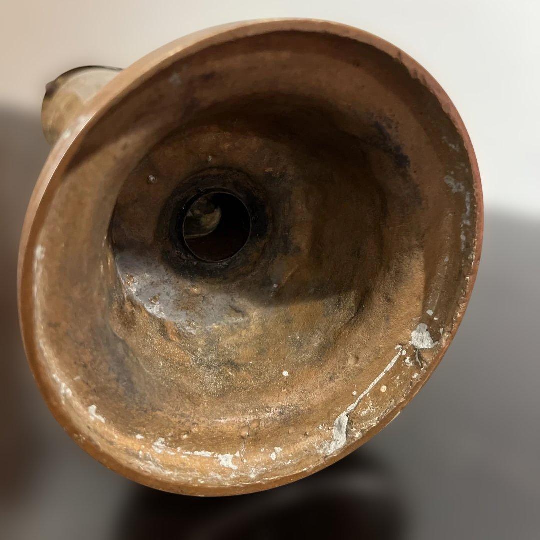 ガラス エンボス オイルランプ フリルホヤ 送料無料