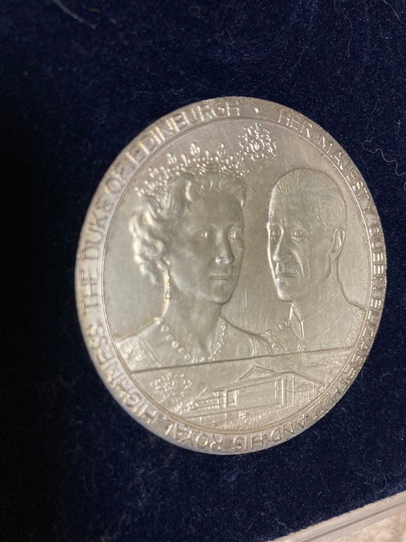 天皇皇后両陛下 御訪英記念 日英親善 記念メダル 美術品・アンティーク