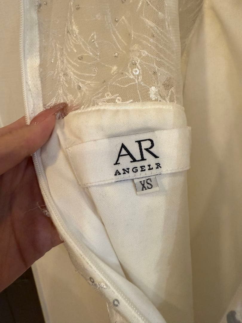 エンジェルアール ホワイトタイトドレス XS