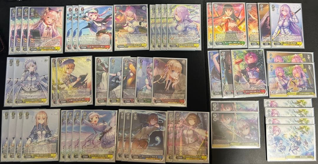 ヴァイスシュヴァルツ】ヘブンバーンズレッド 8風デッキ