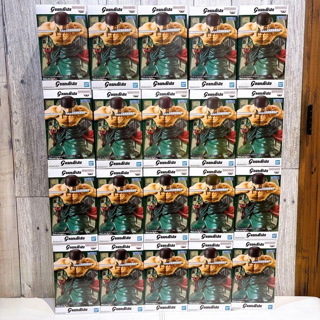 ワンピース Grandista-RORONOA ZORO Ⅱ 20体まとめセット ONE PIECE