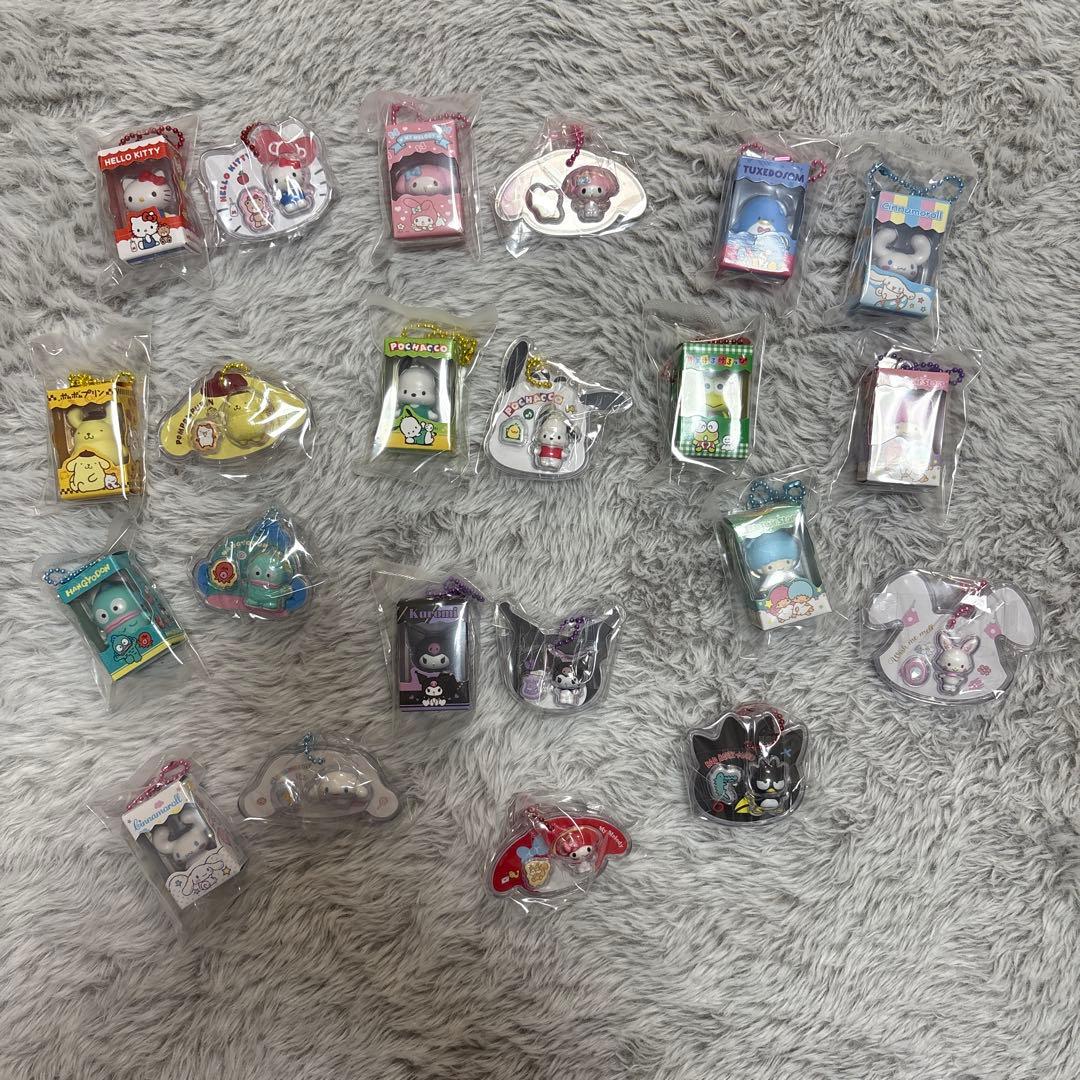 サンリオキャラクターズ パッケージチャーム チョコボックス 22個セット