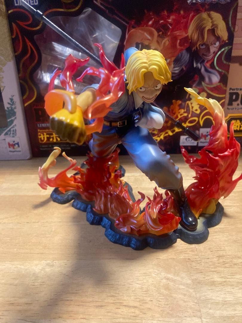 美品】ワンピース POP エース15th LIMITED サボ 火拳継承