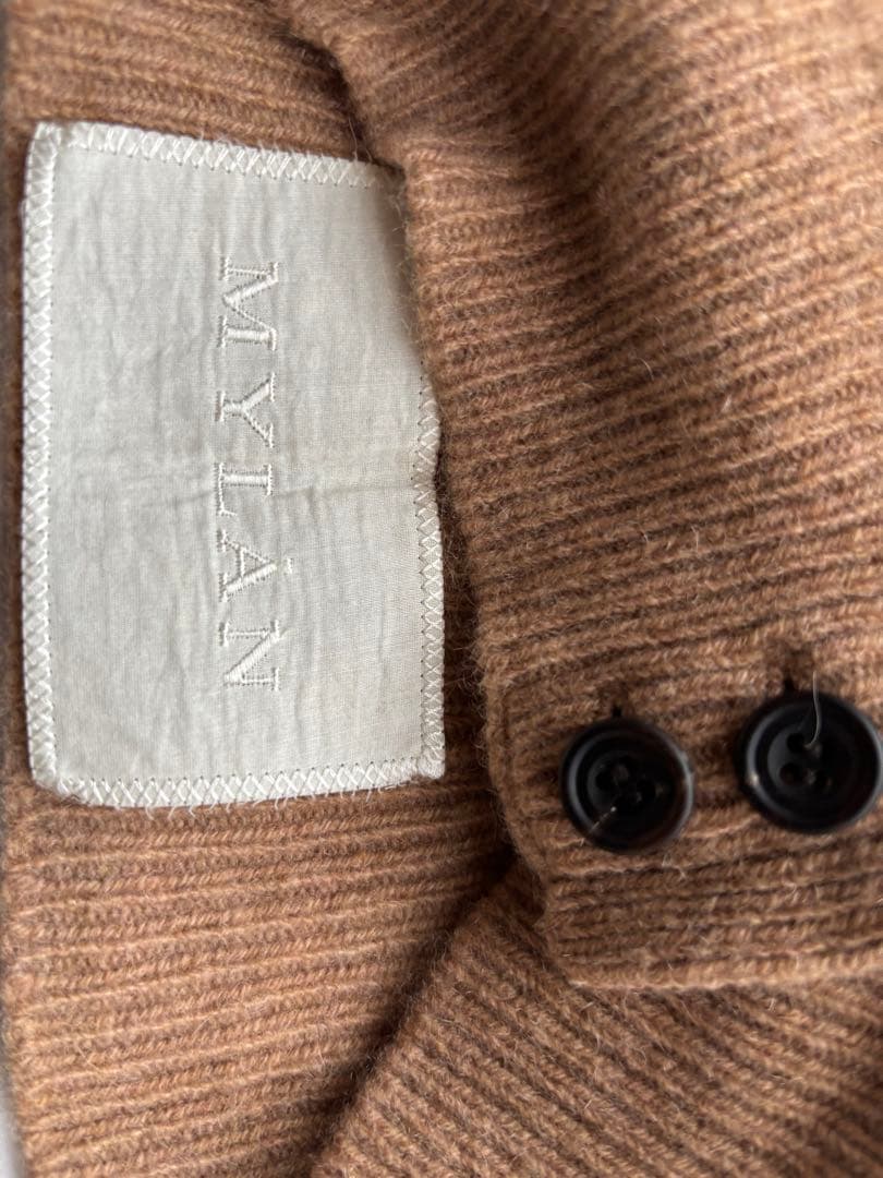 完売品】 【再値下げ】mylan Eco Cashmere Knit Hood