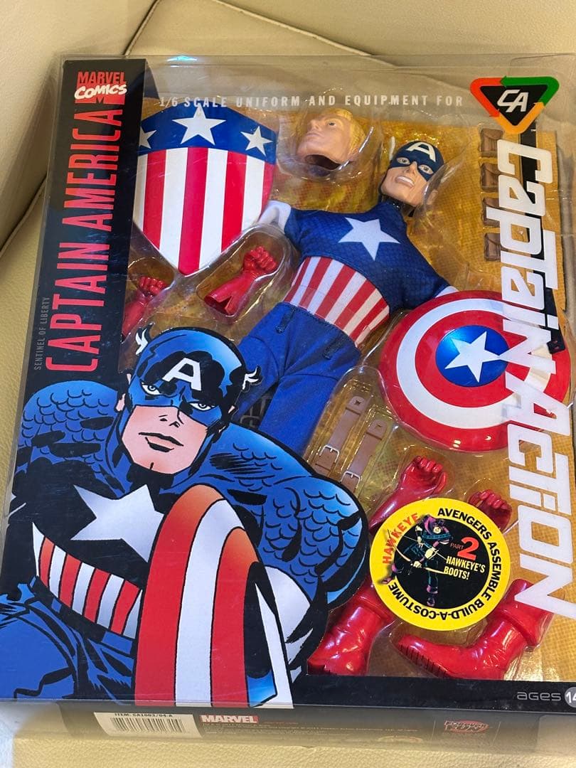 絶版品　キャプテンアクション　1/6 コスチューム　　　　　キャプテンアメリカ Killerbody 1/1 『キャプテンアメリカ/シビル・ウォー』 キャプテン