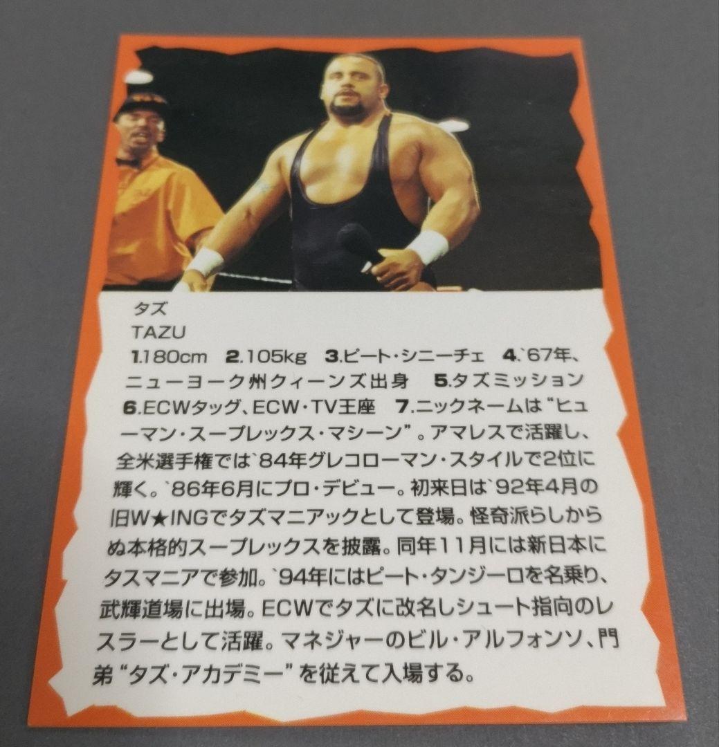 ECWプロレスカード TAZ タズ