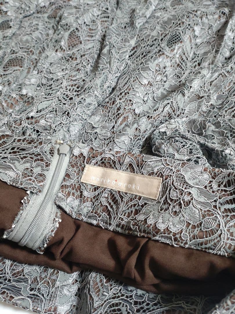 ブランド ノリコアラキ バルーン スカート 40 M ベビーアルパカ 5万