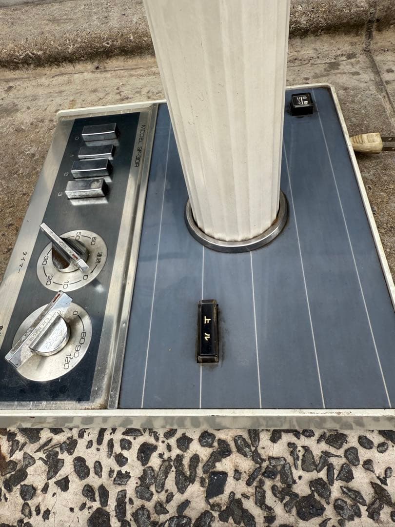 M*す様 昭和レトロ東芝Toshiba Crystal 扇風機「SF-30R」青