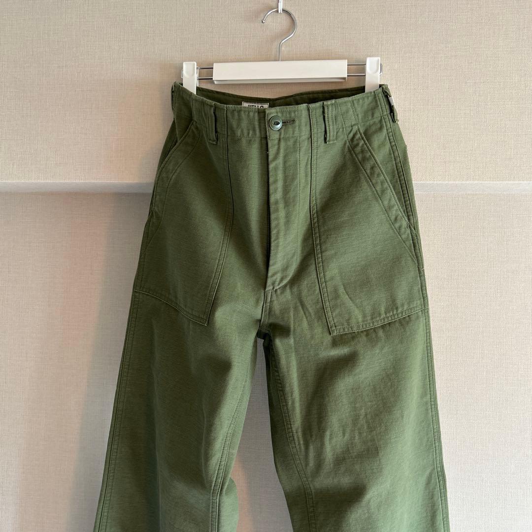 MADISON BLUE マディソンブルー ファティーグパンツ カーキ 02