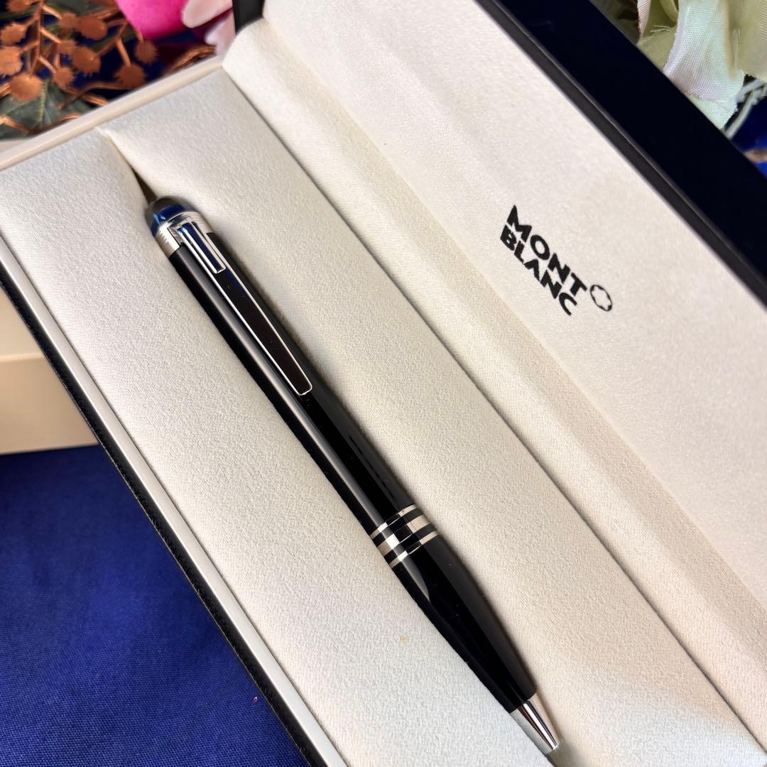 新品 モンブラン スターウォーカー ボールペン ブラック シルバー118848